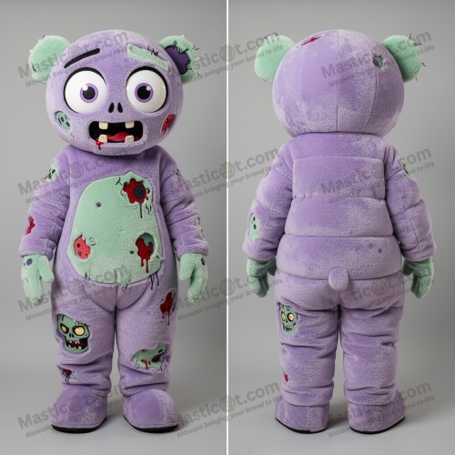 Lavender soft zombie mascot - Masticot.com
