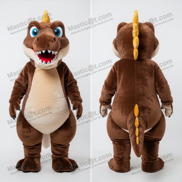 Mascotă Spinosaurus Maro cu Spină - Masticot.com