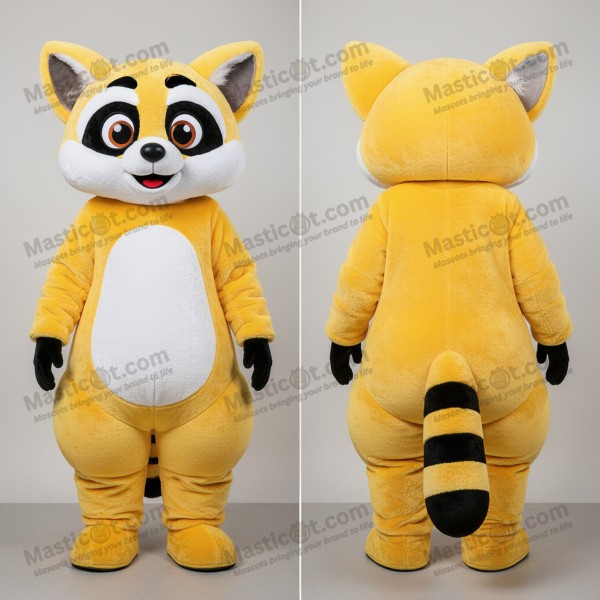 Golden Velvety Lemur Mascot - Masticot.com