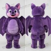 Mascotă liliec violet din catifea - Masticot.com