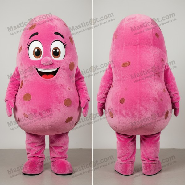 Mascota de Patata Rosa Aterciopelada - Masticot.com