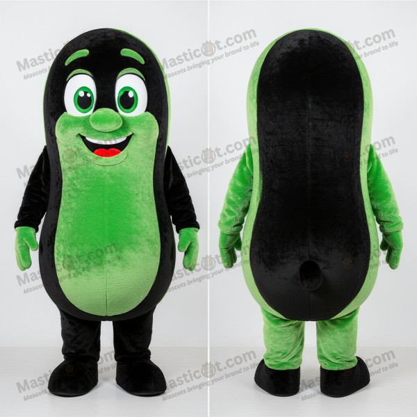 Mascota Divertida de Frijol Verde Esmeralda - Masticot.com