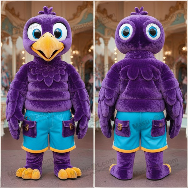 Lilla plyschfuglemaskot av gribbe - Masticot.com
