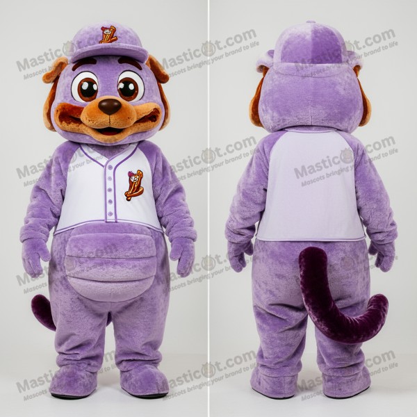 Lavender Plush Currywurst Mascot - Masticot.com