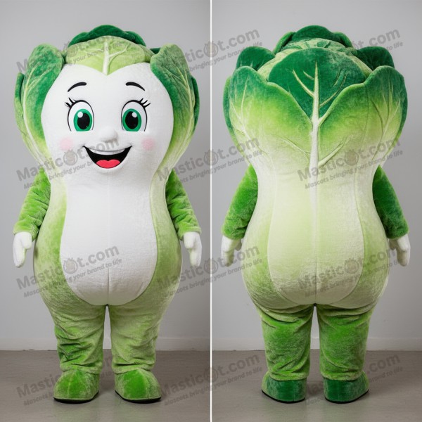 Bílá Kulatá Kapustová Maskota - Masticot.com