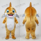 Golden Gleaming Swordfish Mascot - Masticot.com