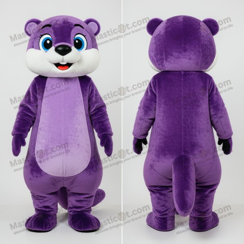 Lilla Rund Odder Maskot - Masticot.com