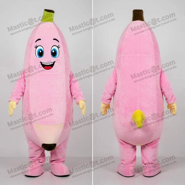 Mascota de Plátano Rosa Acolchado - Masticot.com
