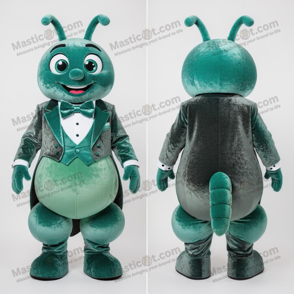 Teal Velvety Beet Mascot - Masticot.com
