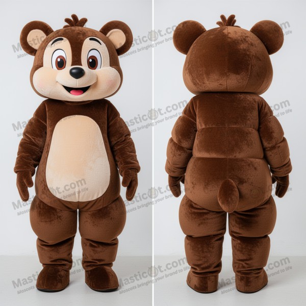 Earthy Brown Velvety But Mascot - Masticot.com