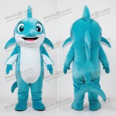 Cyan Tuxedo Swordfish Mascot - Masticot.com