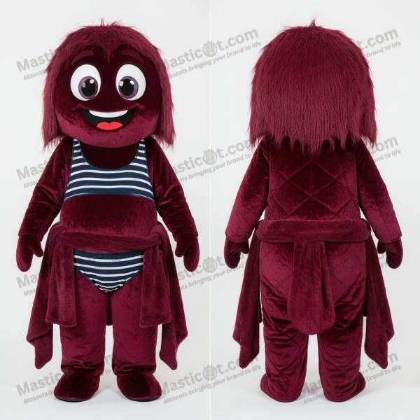 Samtenroter Geister-Maskottchen - Masticot.com