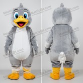 Silver Cartoon Geese Mascot - Masticot.com