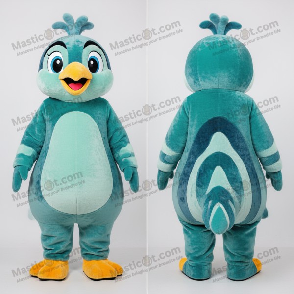 Smaragdgrüner Rebhuhn-Maskottchen - Masticot.com